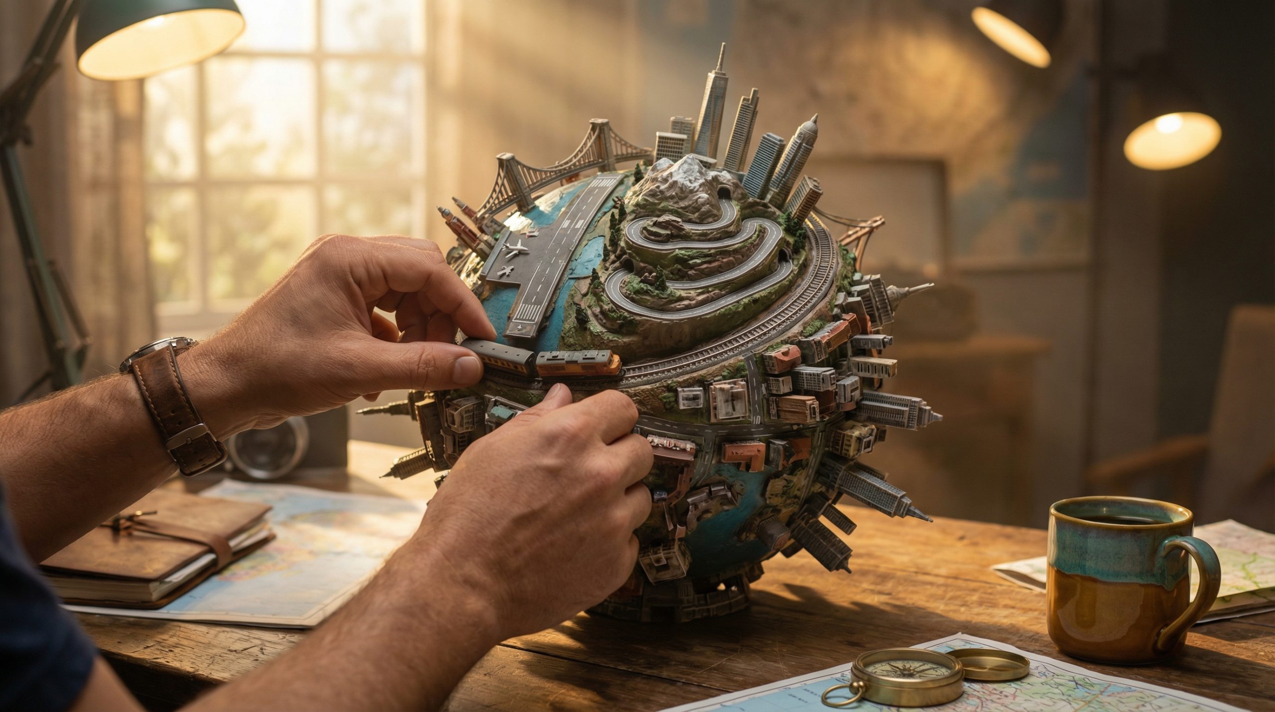 Ignore o visual — foque na logística de Destinos pelo Mundo