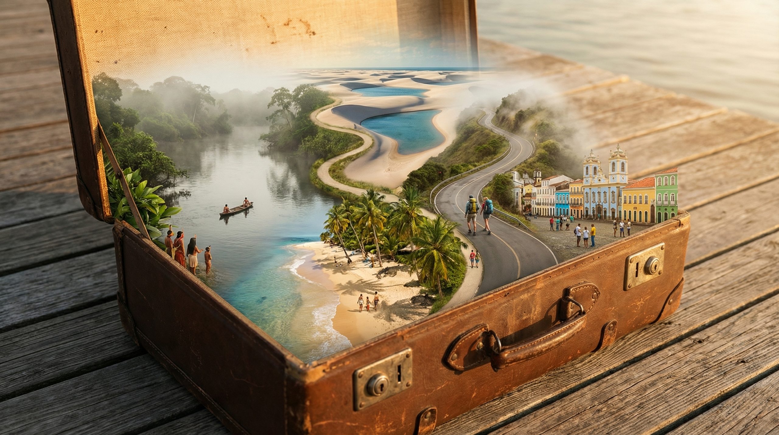 Inove nas Viagens pelo Brasil — fuja do turismo engessado