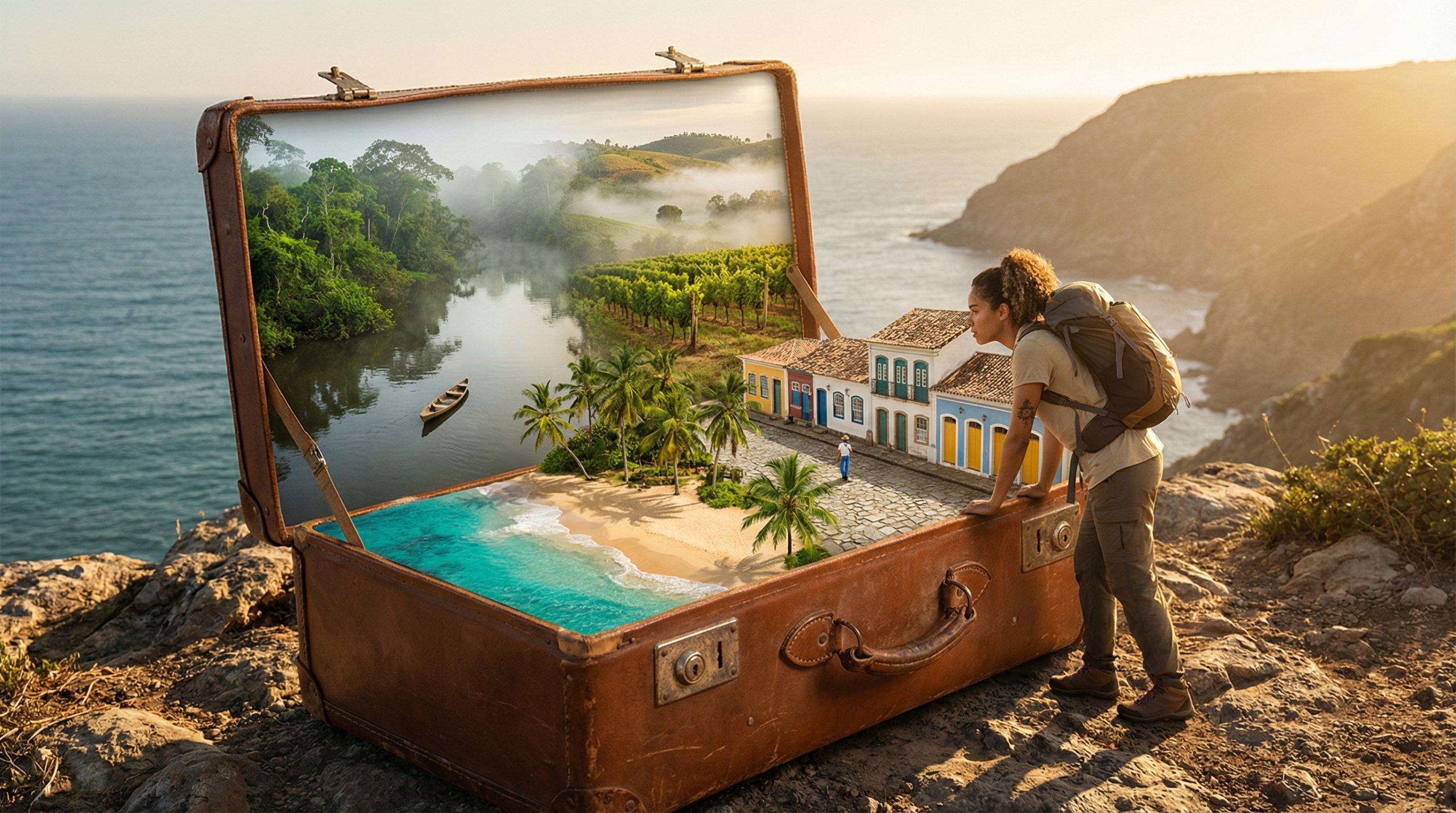 Esqueça o óbvio nas Viagens pelo Brasil — explore a fundo