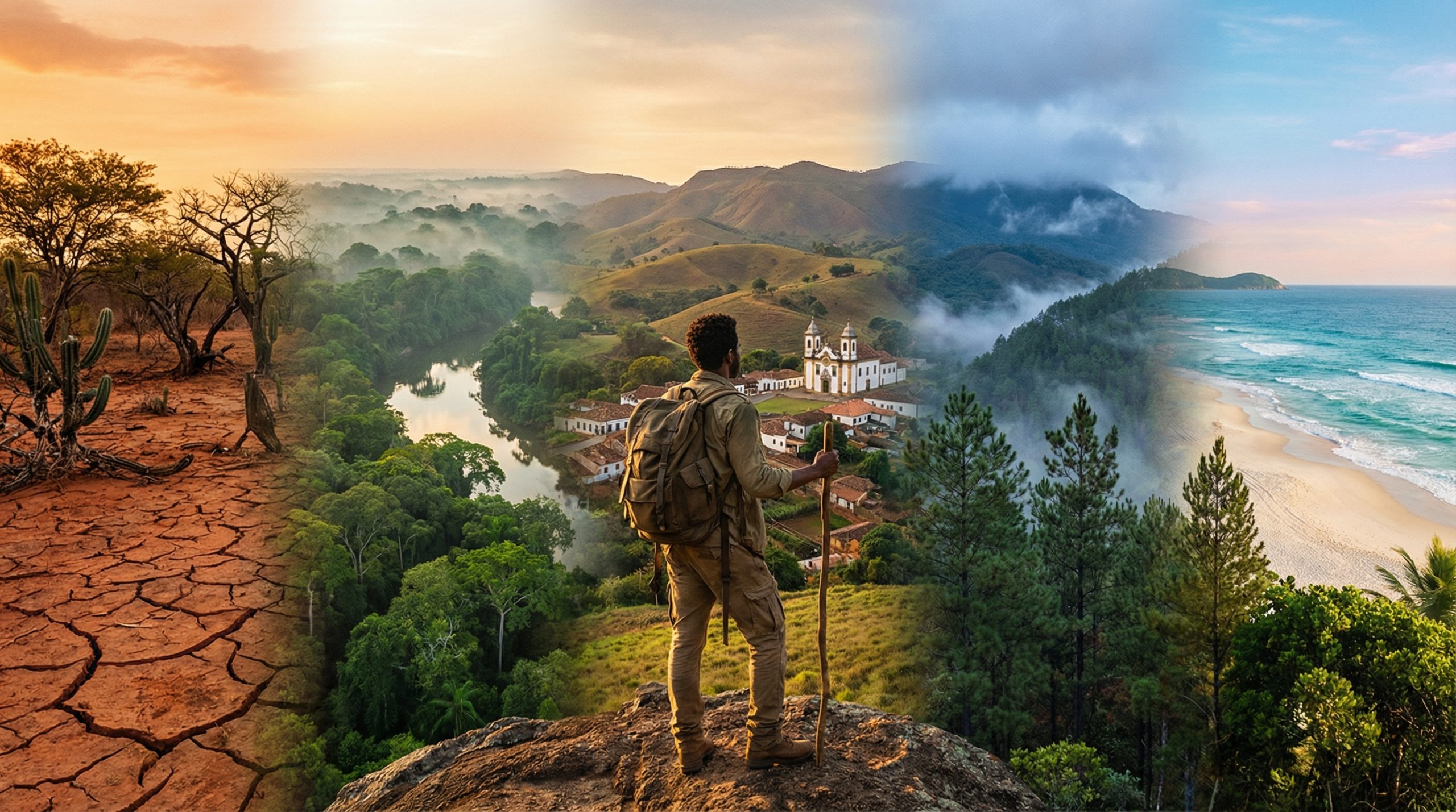 Desbrave o território nas Viagens pelo Brasil — do sertão ao mar