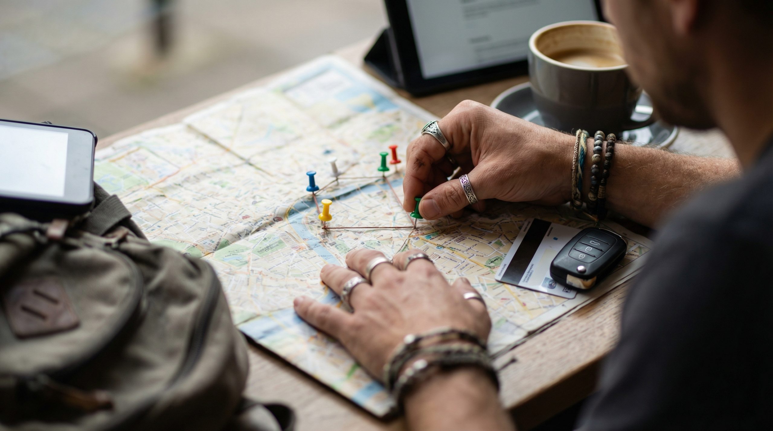 Trace rotas lógicas via Roteiros Práticos (sem voltas) - 2