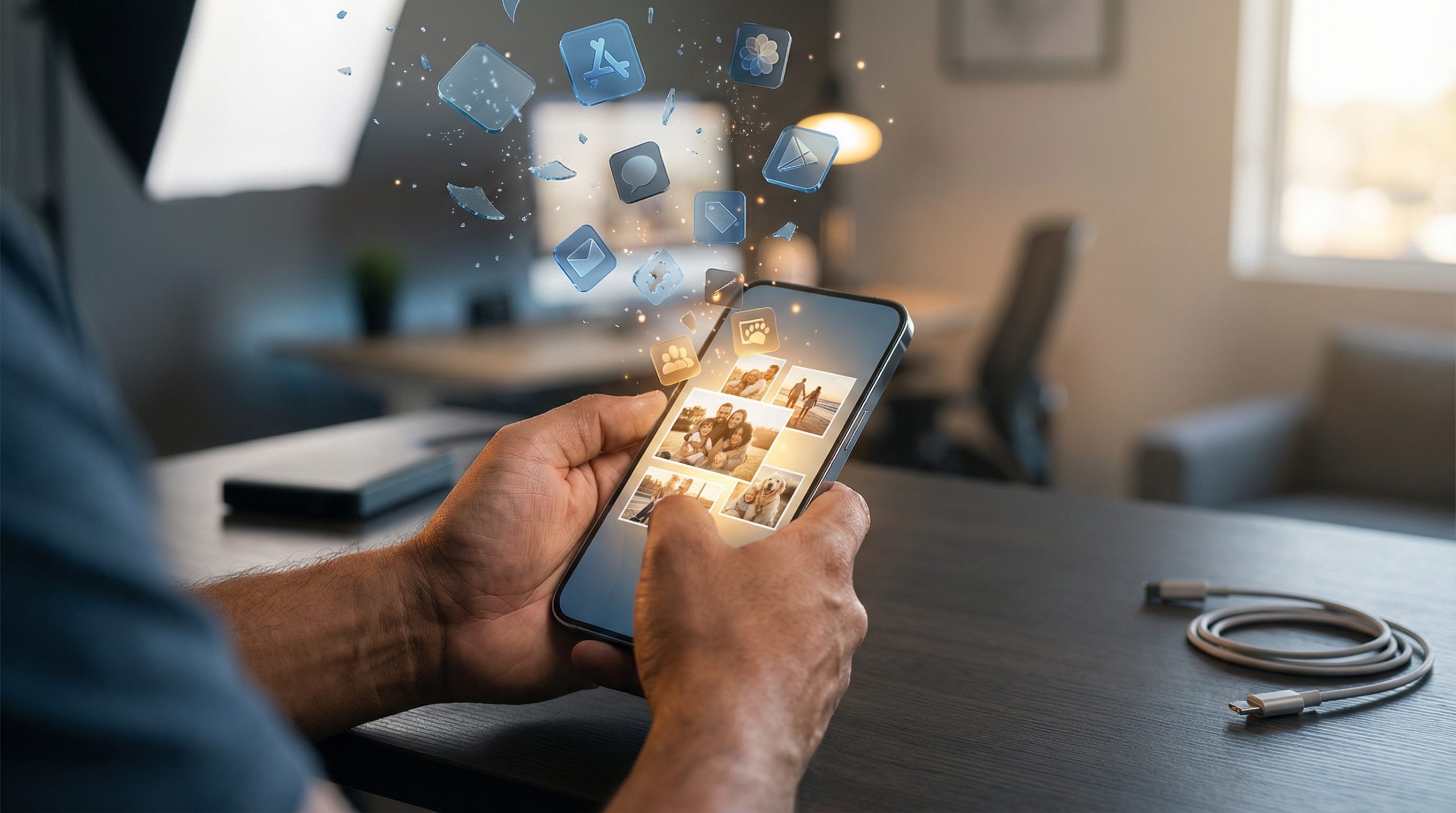 Remova Apps ociosos — libere espaço sem apagar fotos