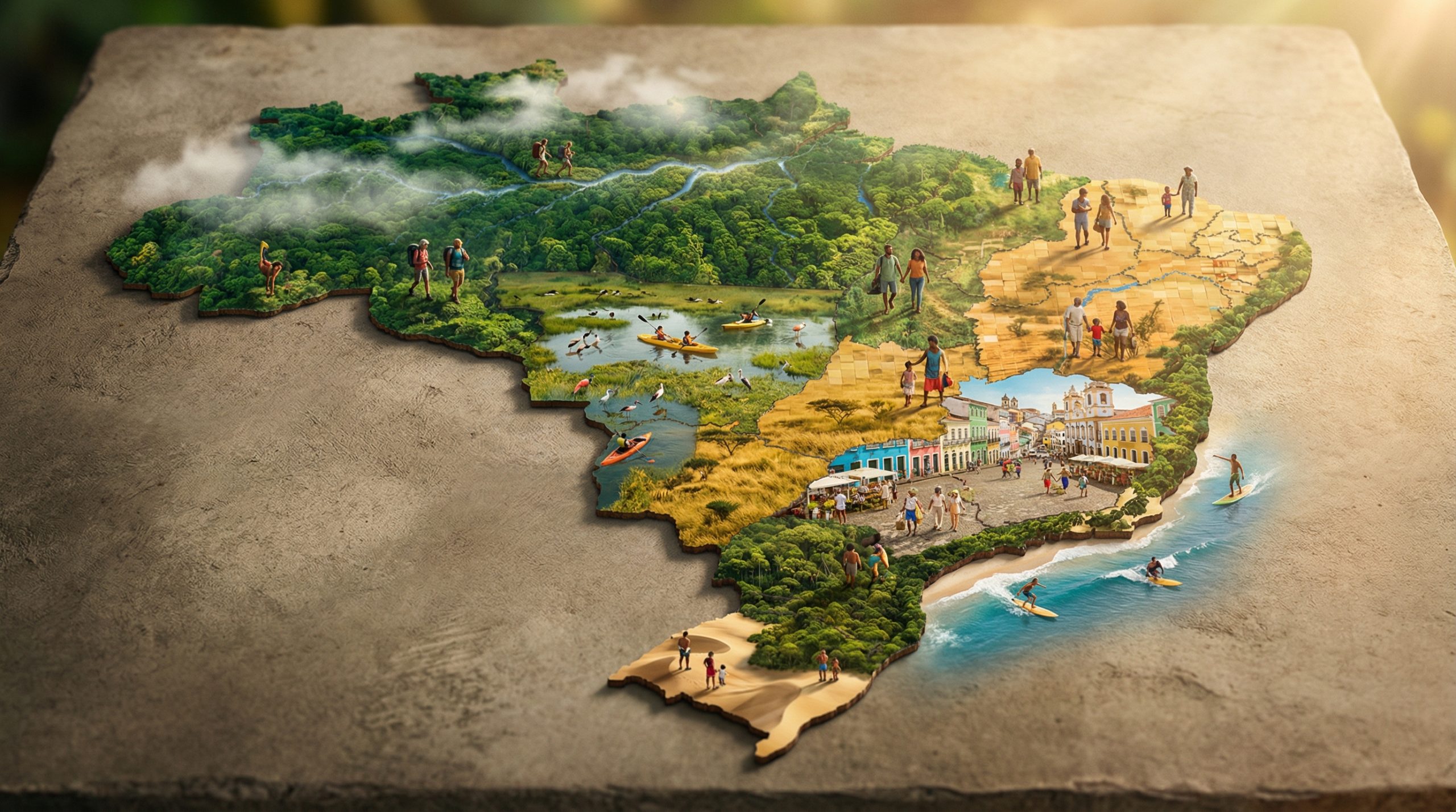 Aprofunde suas Viagens pelo Brasil — diversidade além do mapa